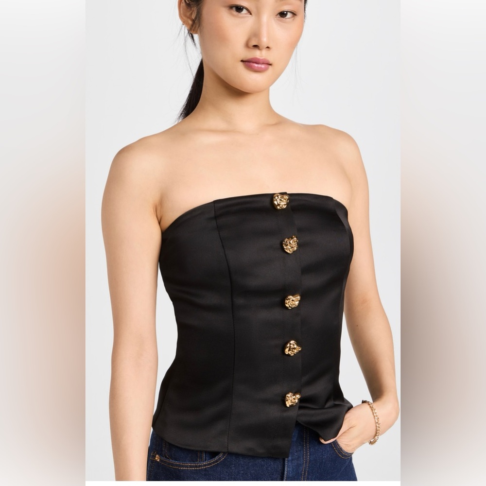 NWT endless rose strapless top sz S